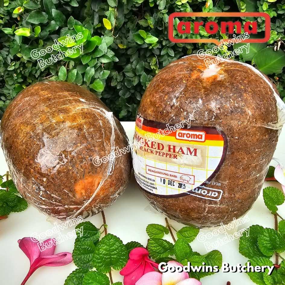 All pork HAM WHOLE UTUH Bali Aroma & Mama's frozen | Cooked Danish Gammon Honey Smoked | frozen 2-5kg - Image 56