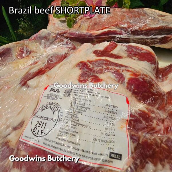 US / Brazil beef SHORTPLATE freshly sliced to order 1kg | daging sapi perut samcan iris slice teriyaki yakiniku shabu2 beef rice bowl | Short plate US Swift IBP Brazil Minerva frozen - Image 34