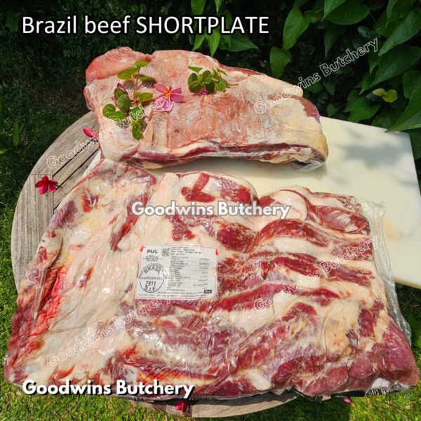 US / Brazil beef SHORTPLATE freshly sliced to order 1kg | daging sapi perut samcan iris slice teriyaki yakiniku shabu2 beef rice bowl | Short plate US Swift IBP Brazil Minerva frozen - Image 33