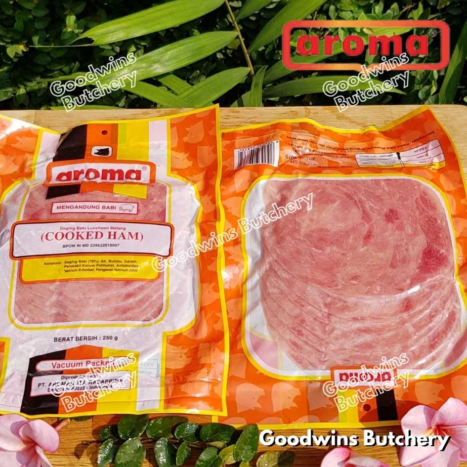All pork HAM WHOLE UTUH Bali Aroma & Mama's frozen | Cooked Danish Gammon Honey Smoked | frozen 2-5kg - Image 55