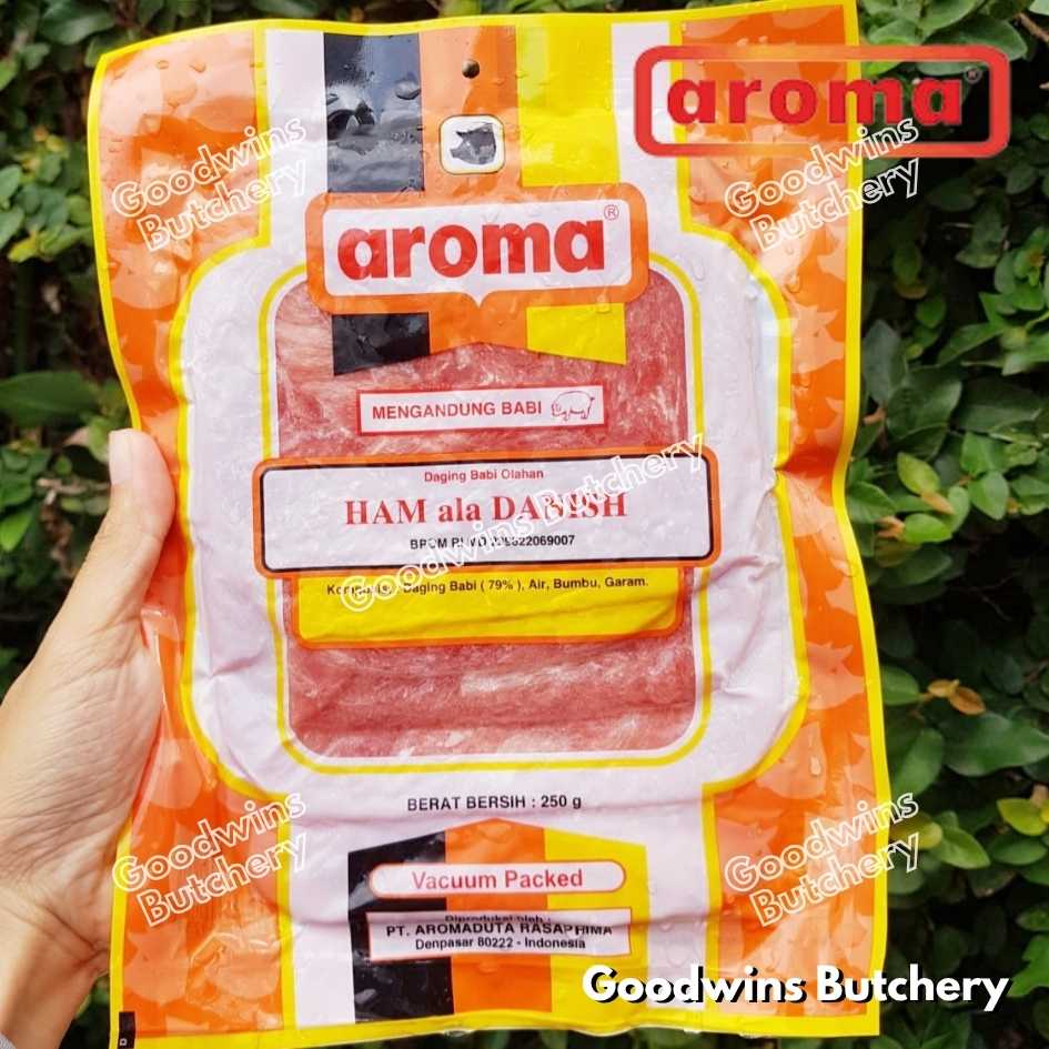 All pork HAM WHOLE UTUH Bali Aroma & Mama's frozen | Cooked Danish Gammon Honey Smoked | frozen 2-5kg - Image 48