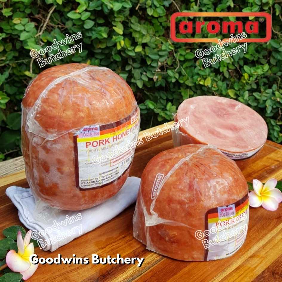 All pork HAM WHOLE UTUH Bali Aroma & Mama's frozen | Cooked Danish Gammon Honey Smoked | frozen 2-5kg - Image 40