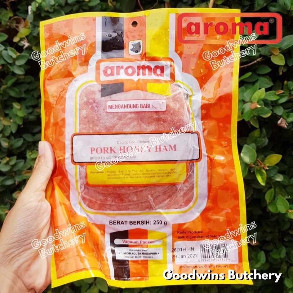All pork HAM WHOLE UTUH Bali Aroma & Mama's frozen | Cooked Danish Gammon Honey Smoked | frozen 2-5kg - Image 33