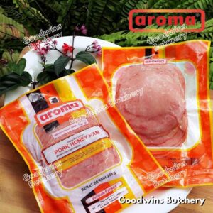 Aroma Pork HAM Bali Frozen Cooked Danish Gammon Honey 250 Gr