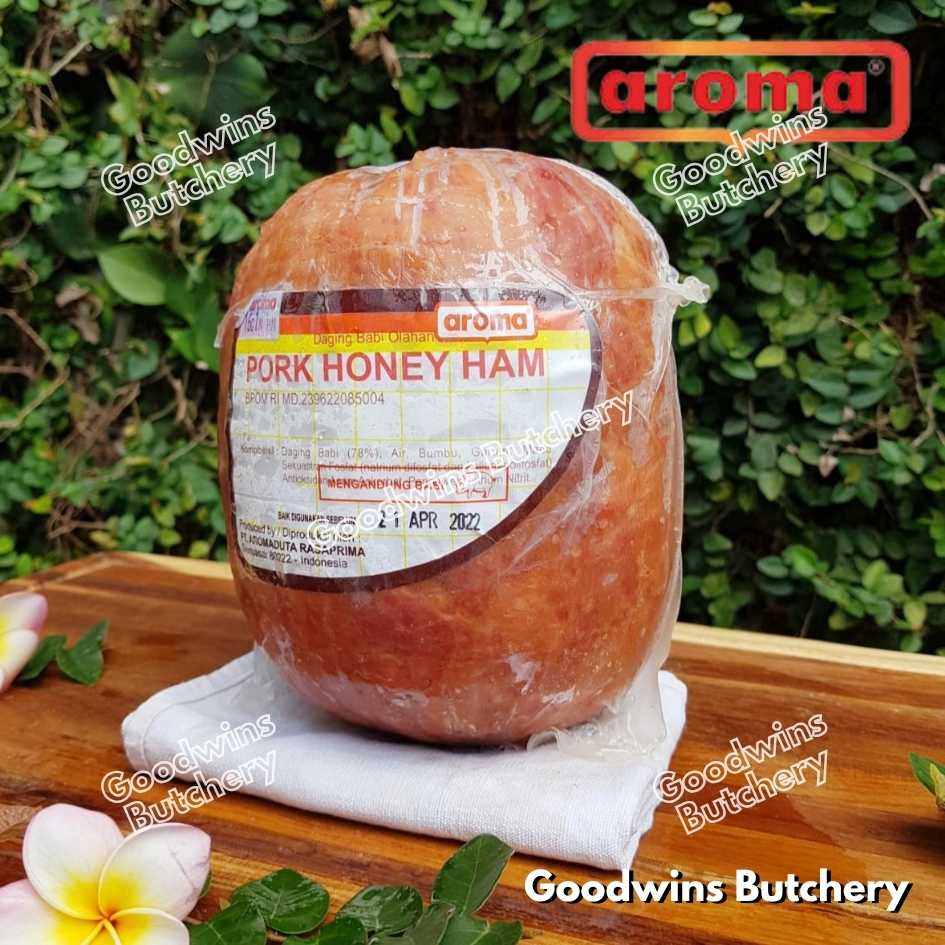 All pork HAM WHOLE UTUH Bali Aroma & Mama's frozen | Cooked Danish Gammon Honey Smoked | frozen 2-5kg - Image 29