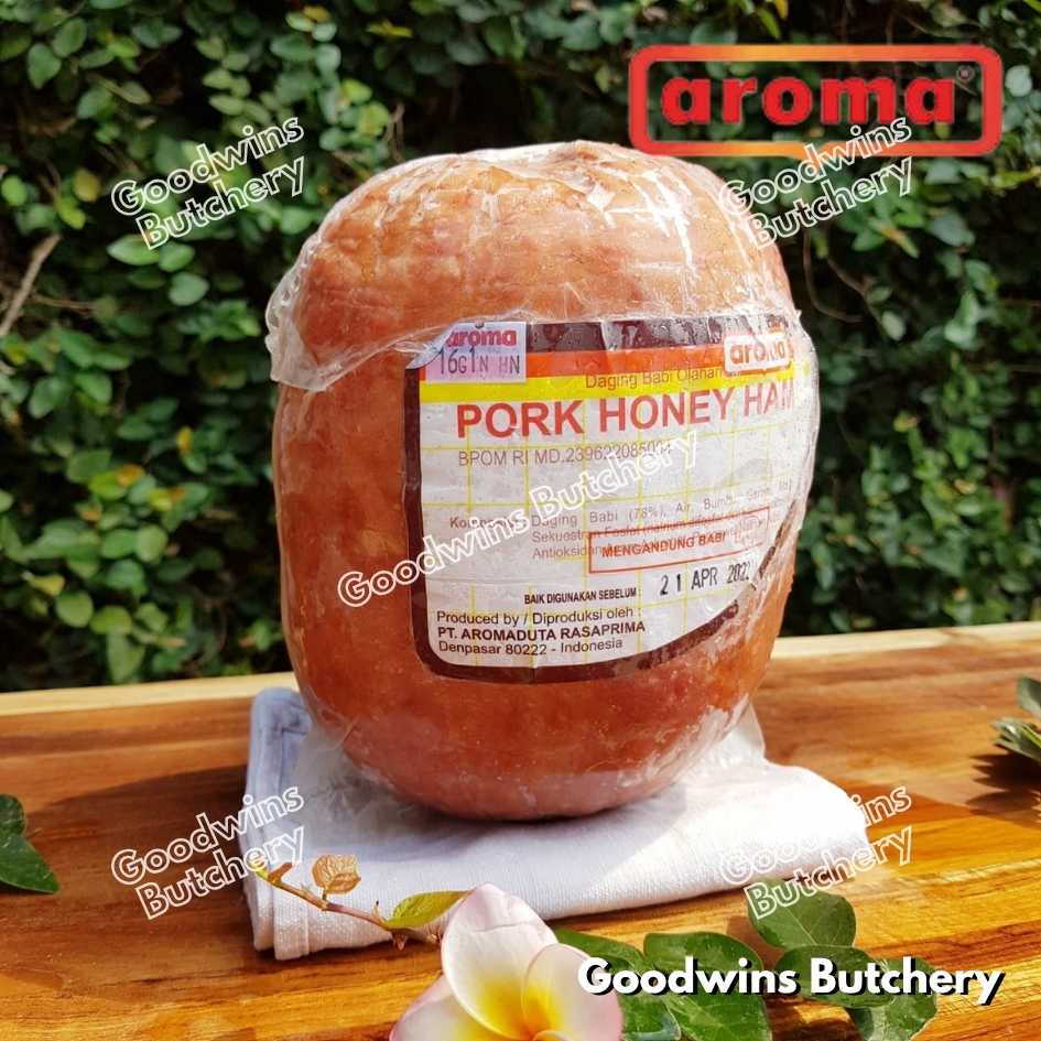 All pork HAM WHOLE UTUH Bali Aroma & Mama's frozen | Cooked Danish Gammon Honey Smoked | frozen 2-5kg - Image 26