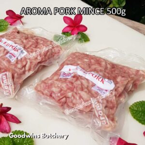 Pork mince Aroma Bali frozen | daging babi cincang beku - 500gr