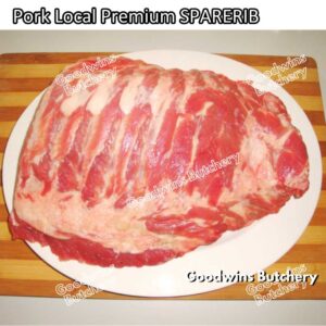Pork SPARERIB Local Premium 1.5 kg/pc | baikut iga babi spare rib frozen beku