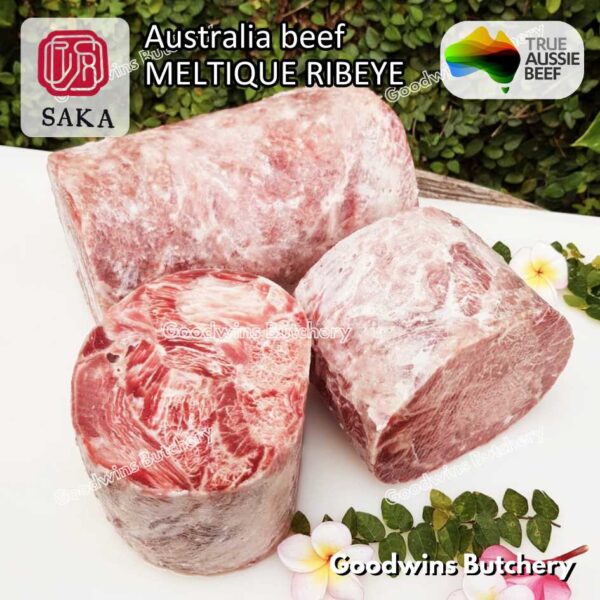 Beef MELTIQUE RIBEYE import Australia SAKA steak cuts 350-750 gr/pack | daging sapi meltik Scotch-Fillet Cuberoll for Teriyaki Shabu2 Sukiyaki Saikoro Roast Schnitzel - Image 9