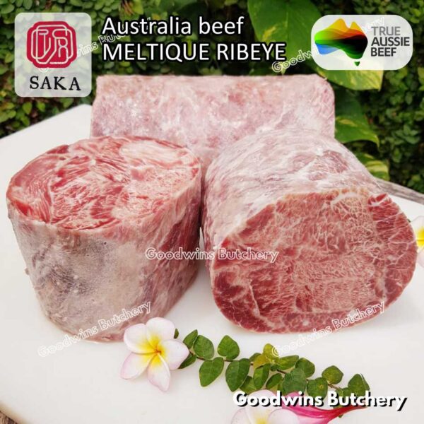 Beef MELTIQUE RIBEYE import Australia SAKA steak cuts 350-750 gr/pack | daging sapi meltik Scotch-Fillet Cuberoll for Teriyaki Shabu2 Sukiyaki Saikoro Roast Schnitzel - Image 7