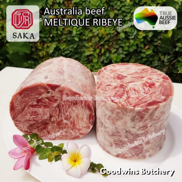Beef MELTIQUE RIBEYE import Australia SAKA steak cuts 350-750 gr/pack | daging sapi meltik Scotch-Fillet Cuberoll for Teriyaki Shabu2 Sukiyaki Saikoro Roast Schnitzel - Image 6