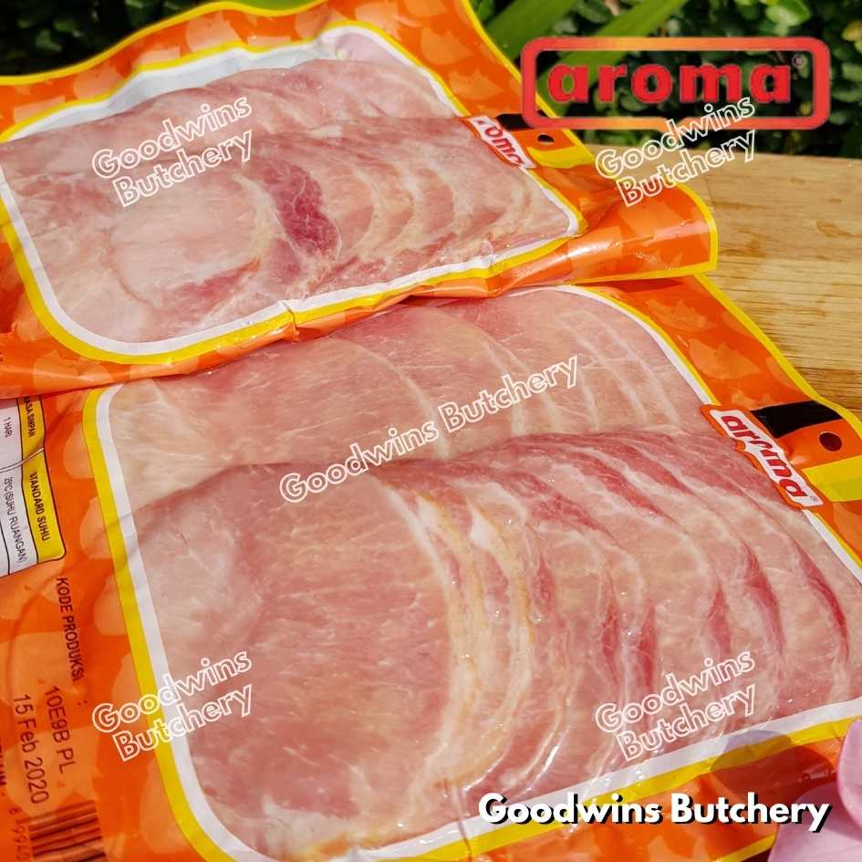 All pork HAM WHOLE UTUH Bali Aroma & Mama's frozen | Cooked Danish Gammon Honey Smoked | frozen 2-5kg - Image 8