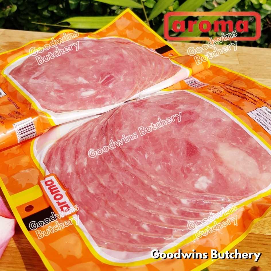 All pork HAM WHOLE UTUH Bali Aroma & Mama's frozen | Cooked Danish Gammon Honey Smoked | frozen 2-5kg - Image 7