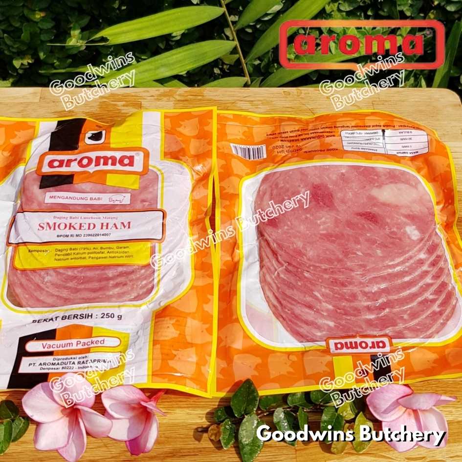 All pork HAM WHOLE UTUH Bali Aroma & Mama's frozen | Cooked Danish Gammon Honey Smoked | frozen 2-5kg - Image 6