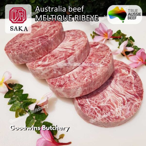 Beef MELTIQUE RIBEYE import Australia SAKA steak cuts 350-750 gr/pack | daging sapi meltik Scotch-Fillet Cuberoll for Teriyaki Shabu2 Sukiyaki Saikoro Roast Schnitzel - Image 42