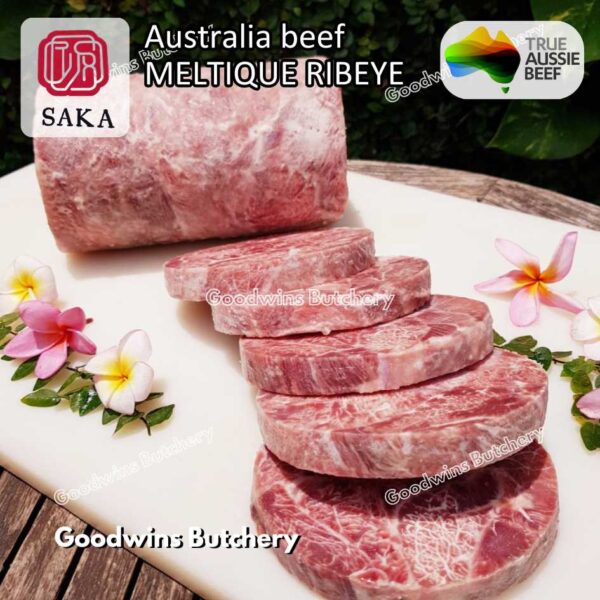Beef MELTIQUE RIBEYE import Australia SAKA steak cuts 350-750 gr/pack | daging sapi meltik Scotch-Fillet Cuberoll for Teriyaki Shabu2 Sukiyaki Saikoro Roast Schnitzel - Image 28