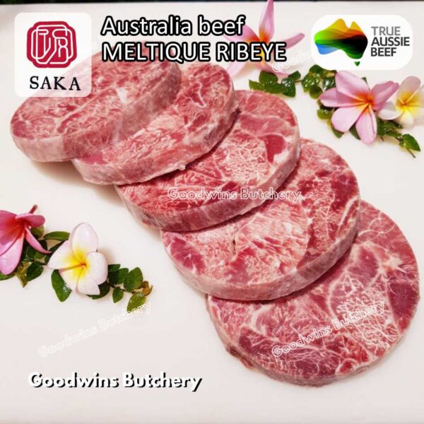 Beef MELTIQUE RIBEYE import Australia SAKA steak cuts 350-750 gr/pack | daging sapi meltik Scotch-Fillet Cuberoll for Teriyaki Shabu2 Sukiyaki Saikoro Roast Schnitzel - Image 25