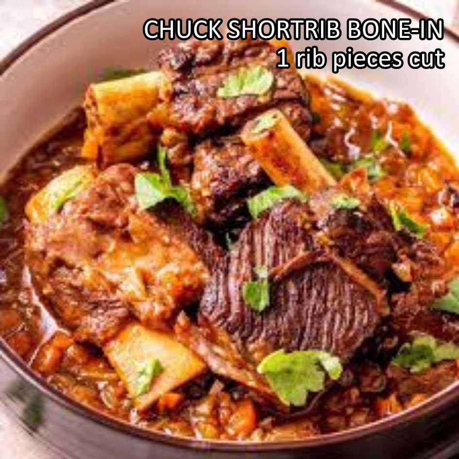 US beef CHUCK SHORTRIB BONE-IN portioned half cut 1.5-2.5kg for Roast Galbi Karubi Bulgogi Konro | USDA choice CREEKSTONE | daging iga sapi short rib frozen - Image 19