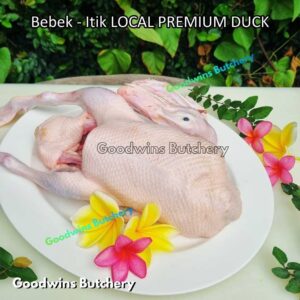 Bebek Itik utuh beku GOLDEN PEKING & LOCAL PREMIUM DUCK frozen whole HALAL 1.8-2.5 kg/pc