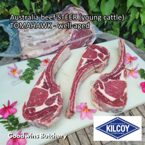 Beef TOMAHAWK Australia STEER (young cattle) Kilcoy 1 Ribs 1.6kg