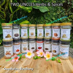 ALL lada merica hitam putih utuh cacah bubuk | Black Pepper White Pepper whole crushed cracked ground powder | Two Uncles