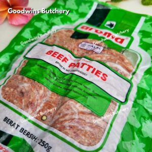 Malia Halal BEEF PEPERONI PATTIES frozen 250gr