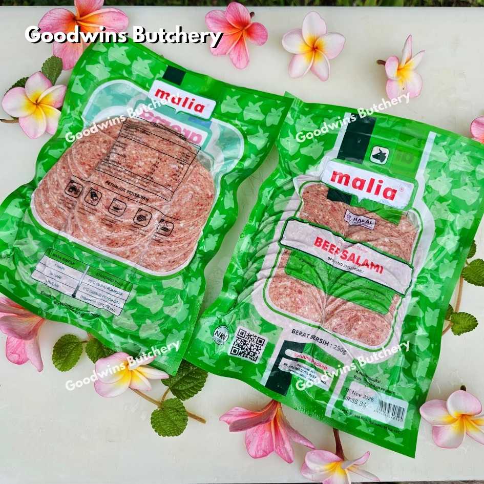 Malia Halal BEEF SALAMI frozen 250gr - Image 4