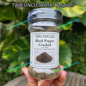 TWO UNCLES BLACK PEPPER CRACKED 50GR