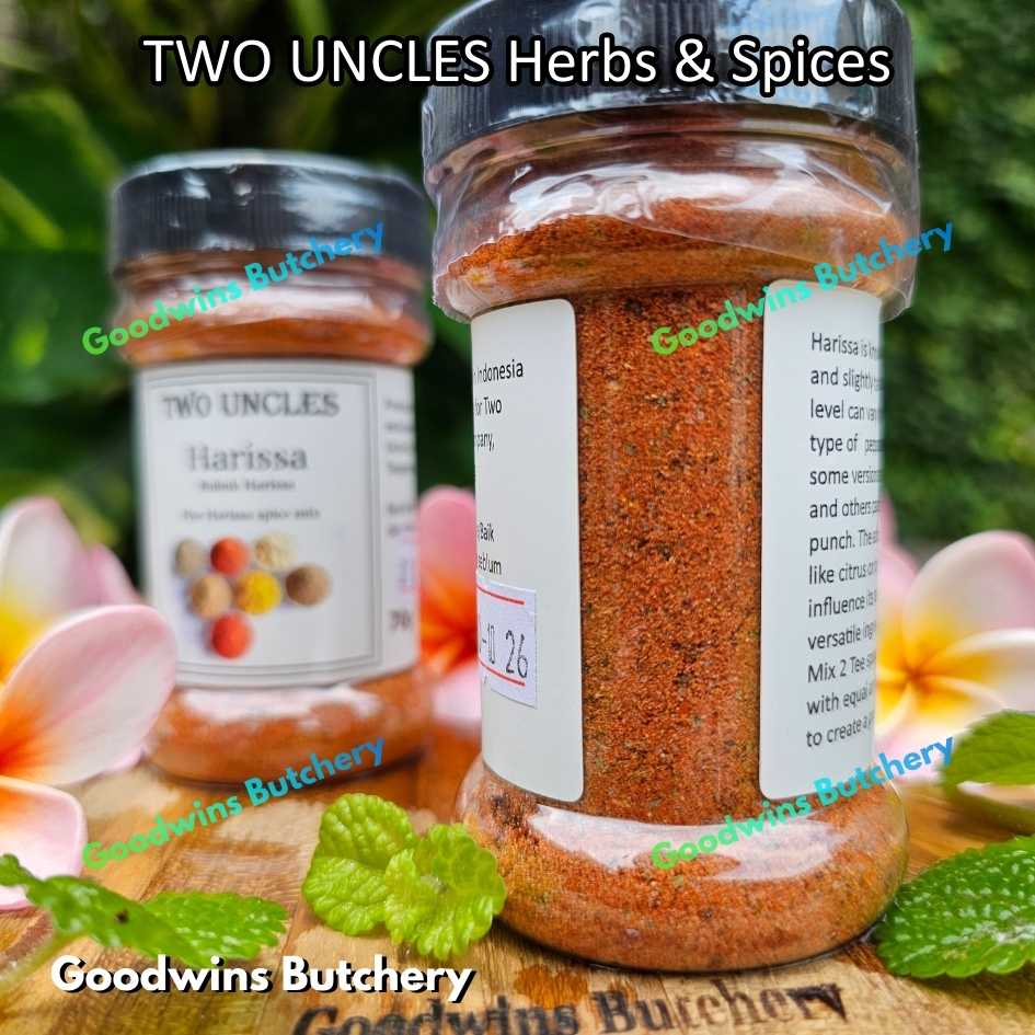 TWO UNCLES herbs & spices | Bokharat Harissa Ras El Hanout BlackPepper Caraway Cayenne Chili Fennel Cardamon Juniper Berries Nutmeg Oregano Parsley Rosemary Smoked Paprika Thyme WhitePepper - Image 81