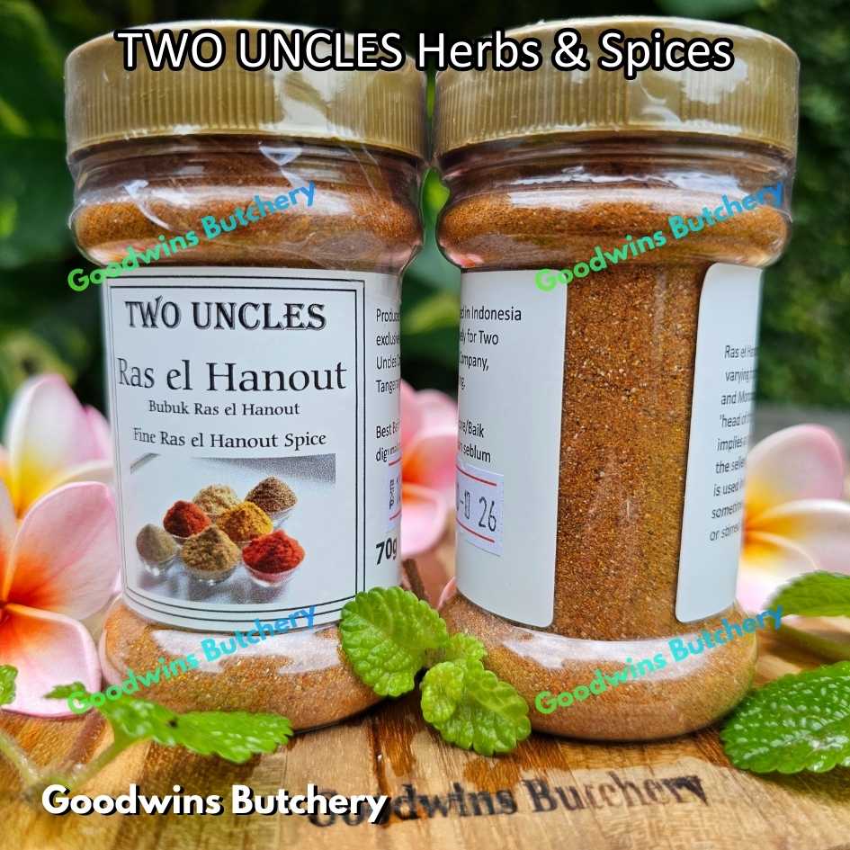 TWO UNCLES herbs & spices | Bokharat Harissa Ras El Hanout BlackPepper Caraway Cayenne Chili Fennel Cardamon Juniper Berries Nutmeg Oregano Parsley Rosemary Smoked Paprika Thyme WhitePepper - Image 68