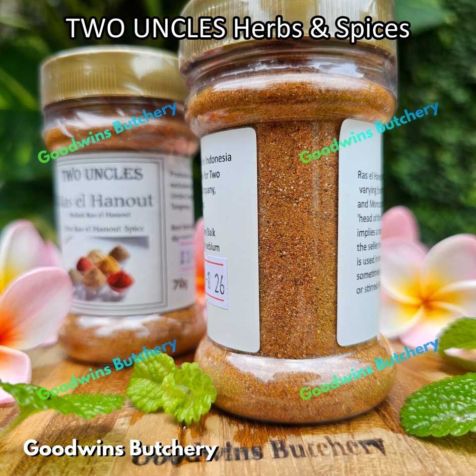 TWO UNCLES herbs & spices | Bokharat Harissa Ras El Hanout BlackPepper Caraway Cayenne Chili Fennel Cardamon Juniper Berries Nutmeg Oregano Parsley Rosemary Smoked Paprika Thyme WhitePepper - Image 69
