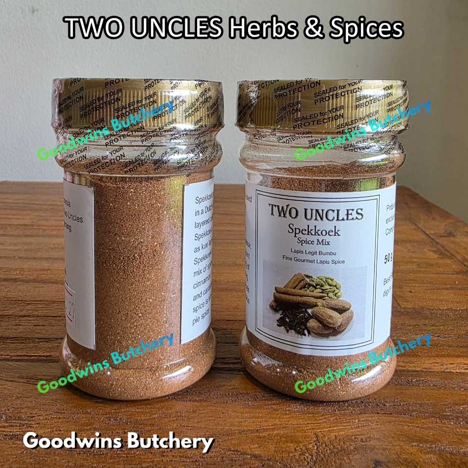 TWO UNCLES herbs & spices | Bokharat Harissa Ras El Hanout BlackPepper Caraway Cayenne Chili Fennel Cardamon Juniper Berries Nutmeg Oregano Parsley Rosemary Smoked Paprika Thyme WhitePepper Spekkoek Spekuk - Image 82