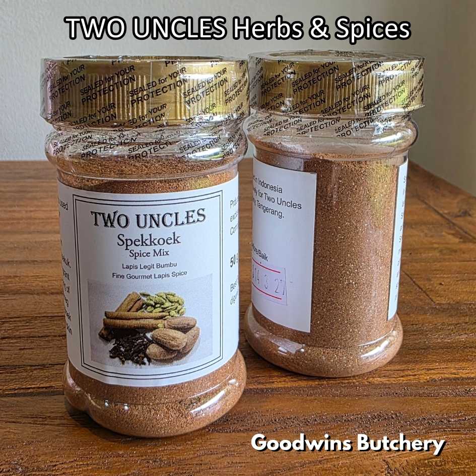 TWO UNCLES herbs & spices | Bokharat Harissa Ras El Hanout BlackPepper Caraway Cayenne Chili Fennel Cardamon Juniper Berries Nutmeg Oregano Parsley Rosemary Smoked Paprika Thyme WhitePepper Spekkoek Spekuk - Image 83