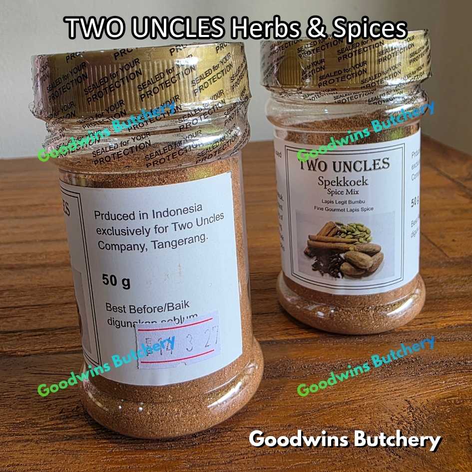 TWO UNCLES herbs & spices | Bokharat Harissa Ras El Hanout BlackPepper Caraway Cayenne Chili Fennel Cardamon Juniper Berries Nutmeg Oregano Parsley Rosemary Smoked Paprika Thyme WhitePepper Spekkoek Spekuk - Image 85
