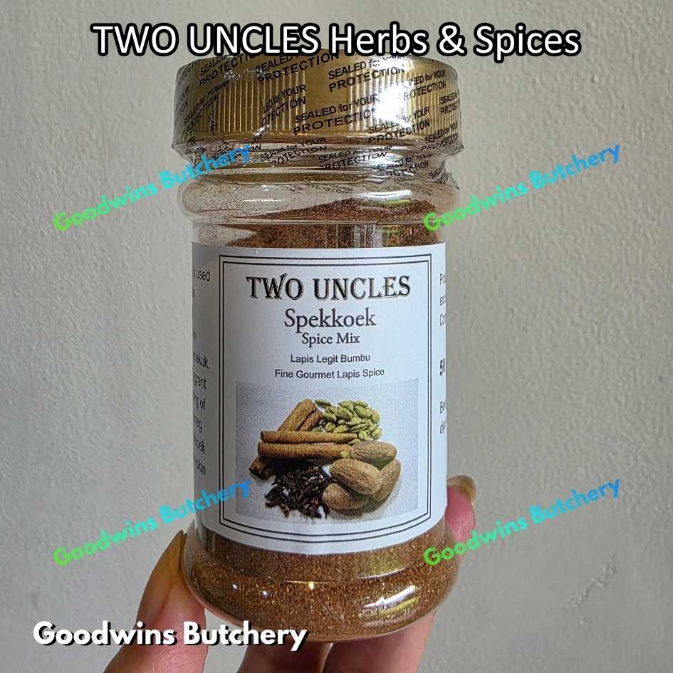 TWO UNCLES herbs & spices | Bokharat Harissa Ras El Hanout BlackPepper Caraway Cayenne Chili Fennel Cardamon Juniper Berries Nutmeg Oregano Parsley Rosemary Smoked Paprika Thyme WhitePepper Spekkoek Spekuk - Image 86