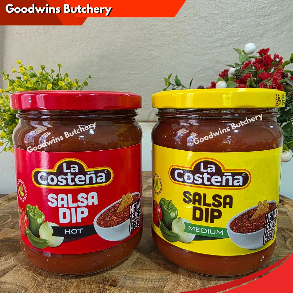 LaCostena SALSA DIP Hot & Medium Mexican La Costena Mexico 453gr 15.98oz