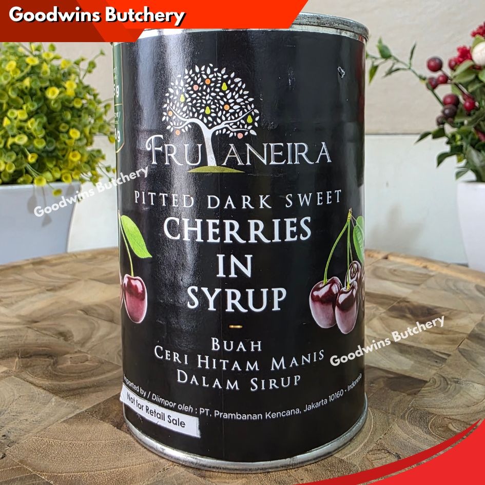 Frutaneira fruit Cocktail Cherry Lychee Longan Peach Cherries Leci in syrup - Image 27
