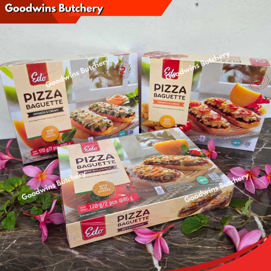 EDO Pizza Baguette frozen 2 pcs 170gr - Image 25