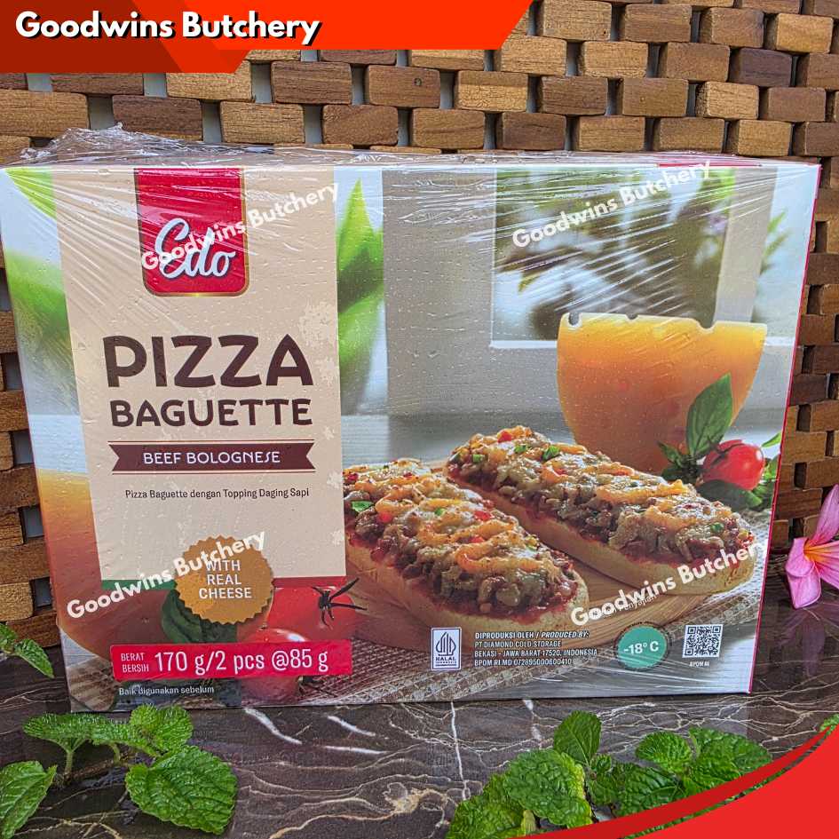 EDO Pizza Baguette frozen 2 pcs 170gr - Image 26