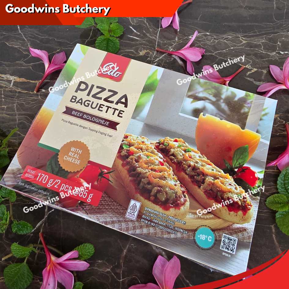 EDO Pizza Baguette frozen 2 pcs 170gr - Image 33