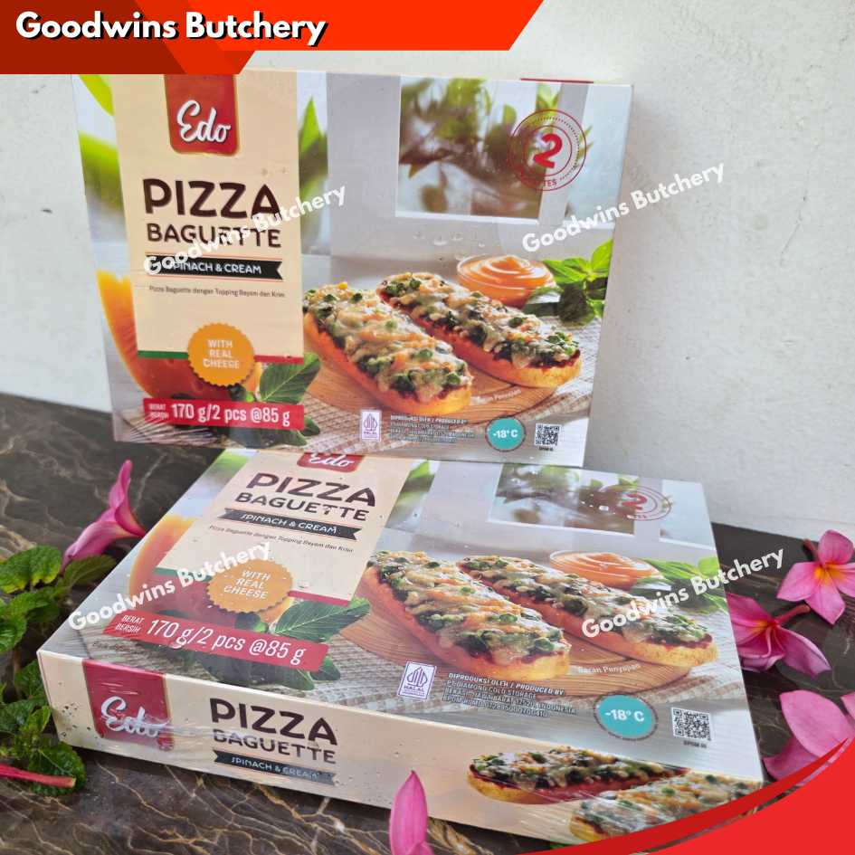 EDO Pizza Baguette frozen 2 pcs 170gr - Image 37