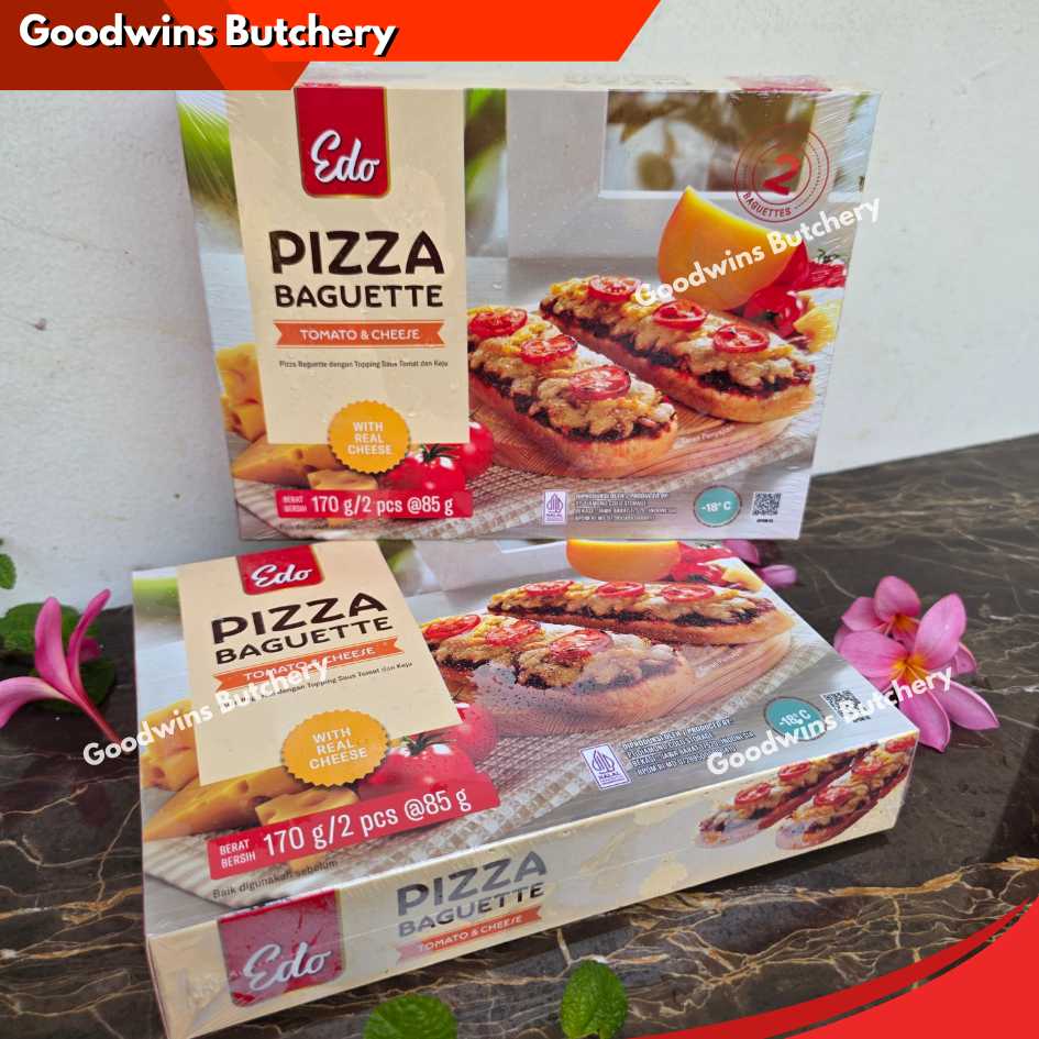 EDO Pizza Baguette frozen 2 pcs 170gr - Image 3