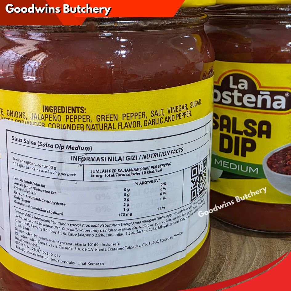 LaCostena SALSA DIP Hot & Medium Mexican La Costena Mexico 453gr 15.98oz - Image 35