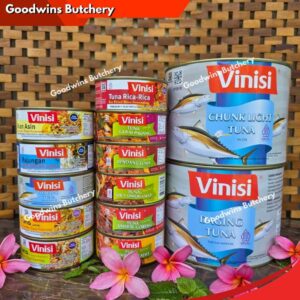 VINISI Tuna Chunk Crab Cakalang Kepiting Rajungan Ikan Asin Rica Sambal Goreng Balado Bawang Bombay Gulai Rendang