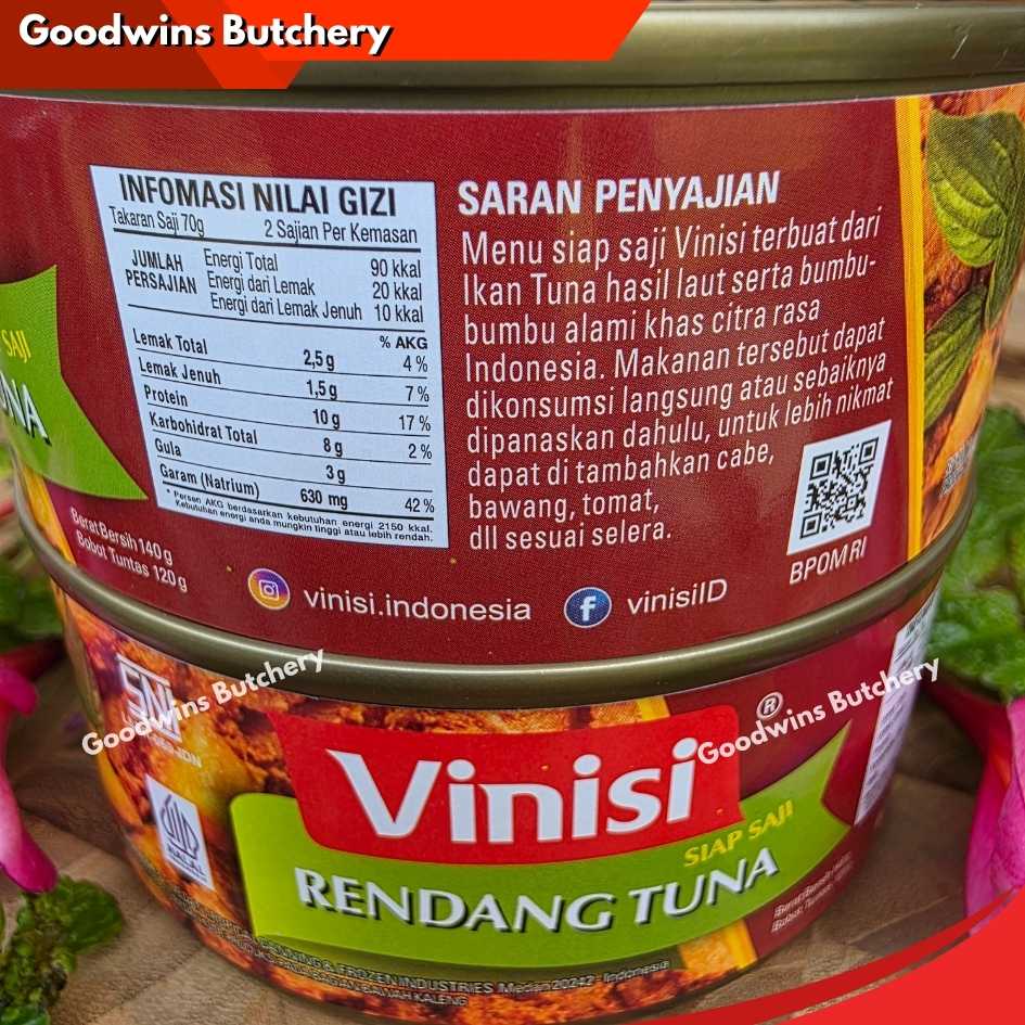 VINISI Tuna Chunk Crab Cakalang Kepiting Rajungan Ikan Asin Rica Sambal Goreng Balado Bawang Bombay Gulai Rendang - Image 53