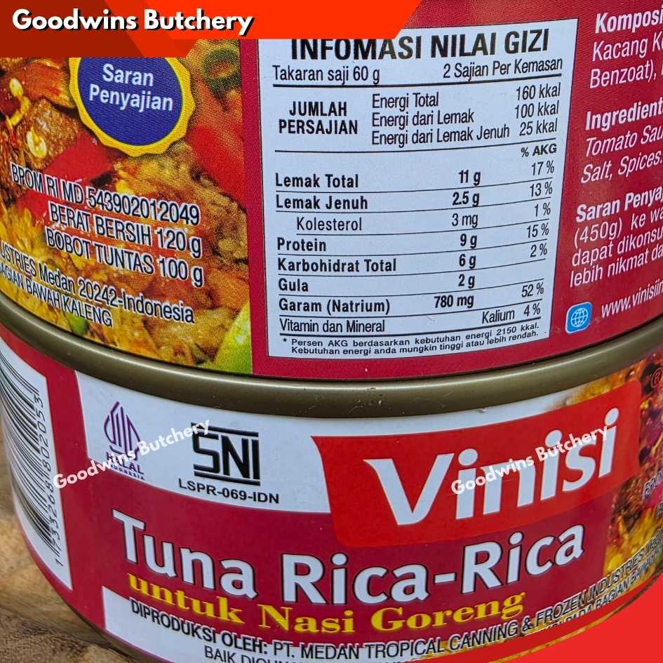 VINISI Tuna Chunk Crab Cakalang Kepiting Rajungan Ikan Asin Rica Sambal Goreng Balado Bawang Bombay Gulai Rendang - Image 56