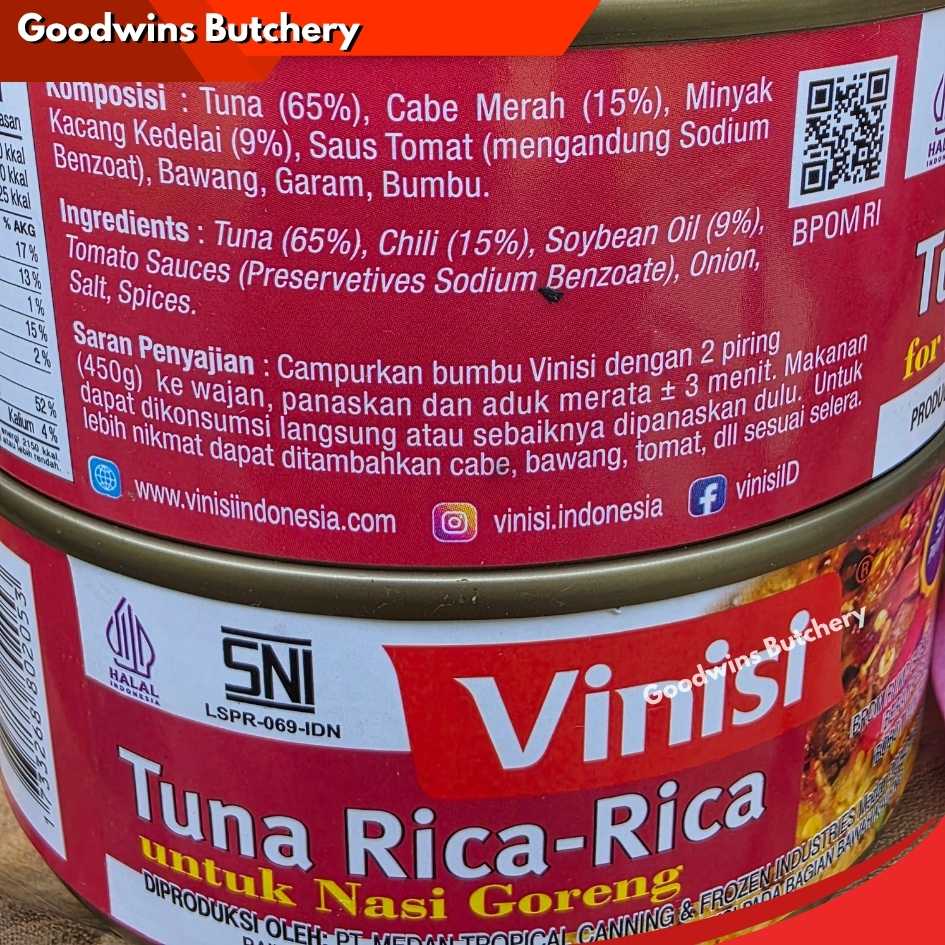 VINISI Tuna Chunk Crab Cakalang Kepiting Rajungan Ikan Asin Rica Sambal Goreng Balado Bawang Bombay Gulai Rendang - Image 57