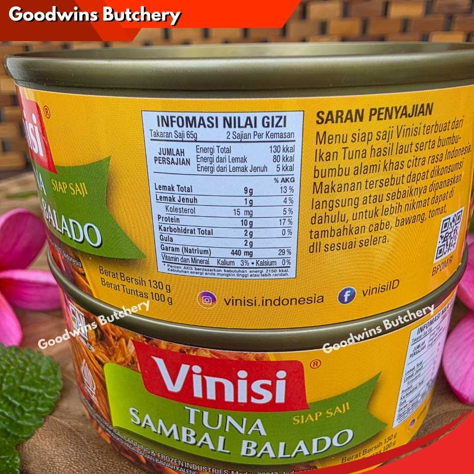 VINISI Tuna Chunk Crab Cakalang Kepiting Rajungan Ikan Asin Rica Sambal Goreng Balado Bawang Bombay Gulai Rendang - Image 2