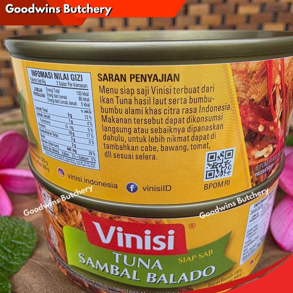 VINISI Tuna Chunk Crab Cakalang Kepiting Rajungan Ikan Asin Rica Sambal Goreng Balado Bawang Bombay Gulai Rendang - Image 3