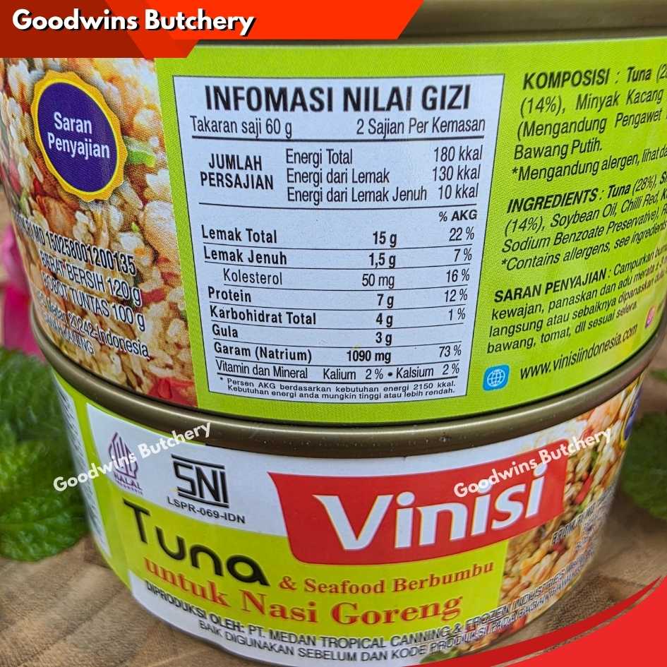 VINISI Tuna Chunk Crab Cakalang Kepiting Rajungan Ikan Asin Rica Sambal Goreng Balado Bawang Bombay Gulai Rendang - Image 15
